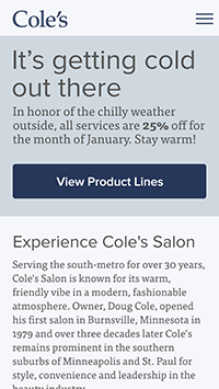 Cole's Salon preview image