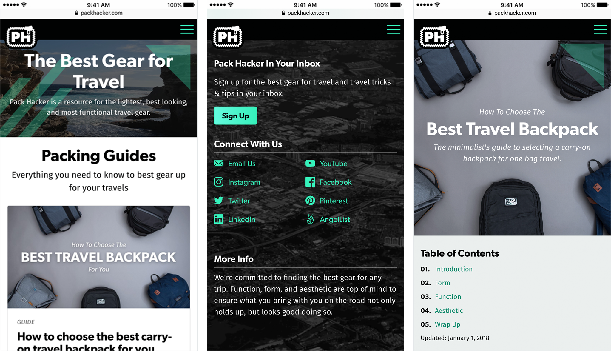 Pack Hacker portfolio image