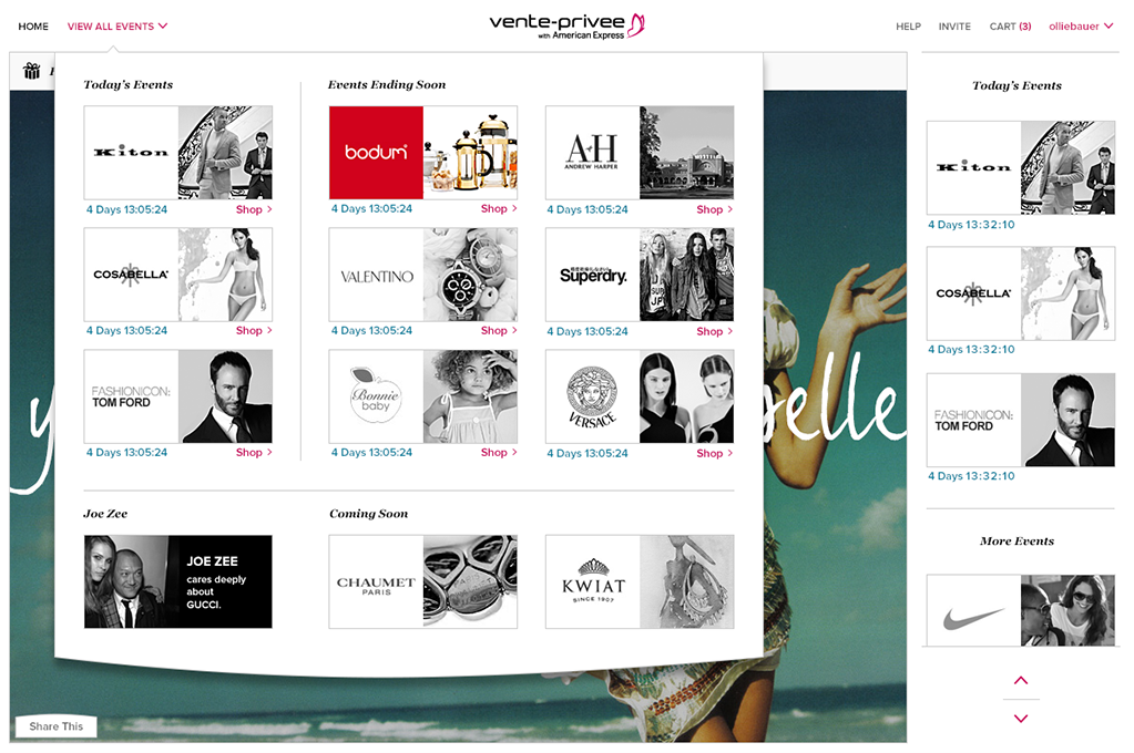 vente-privee portfolio image