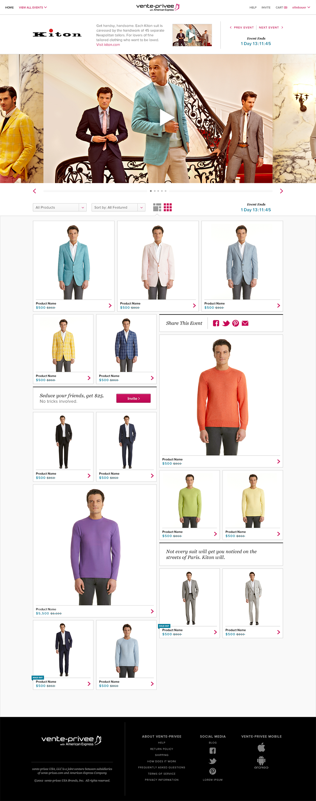 vente-privee portfolio image