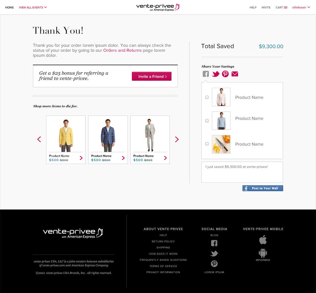 vente-privee portfolio image